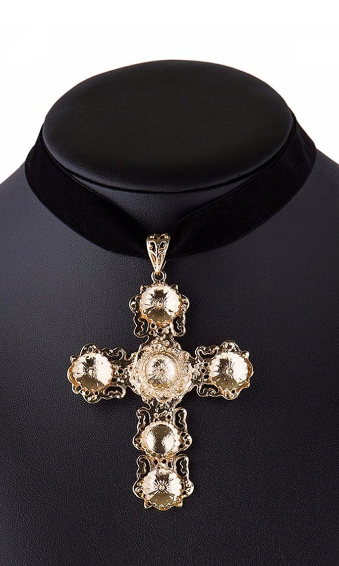14K Solid Gold Sideways Cross Necklace, Christmas Cross Necklace Gift, –  Geniune Jewellery