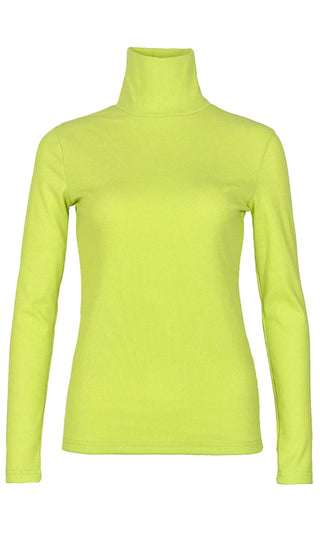 Sure To Please Ribbed Long Sleeve Turtleneck Pullover Sweater Knit Top - 5 Colors Available