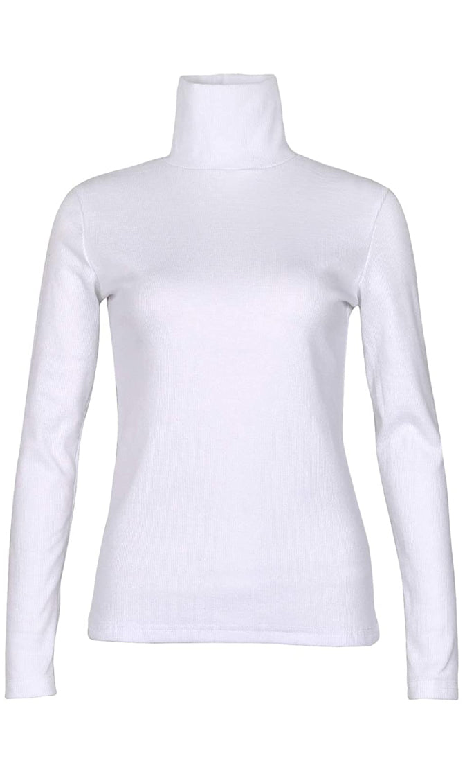 Sure To Please Ribbed Long Sleeve Turtleneck Pullover Sweater Knit Top ...