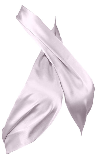 Permission to Dance <br><span> Lime Green Sleeveless Halter Satin  Wrap Tie Backless Crop Top</span>